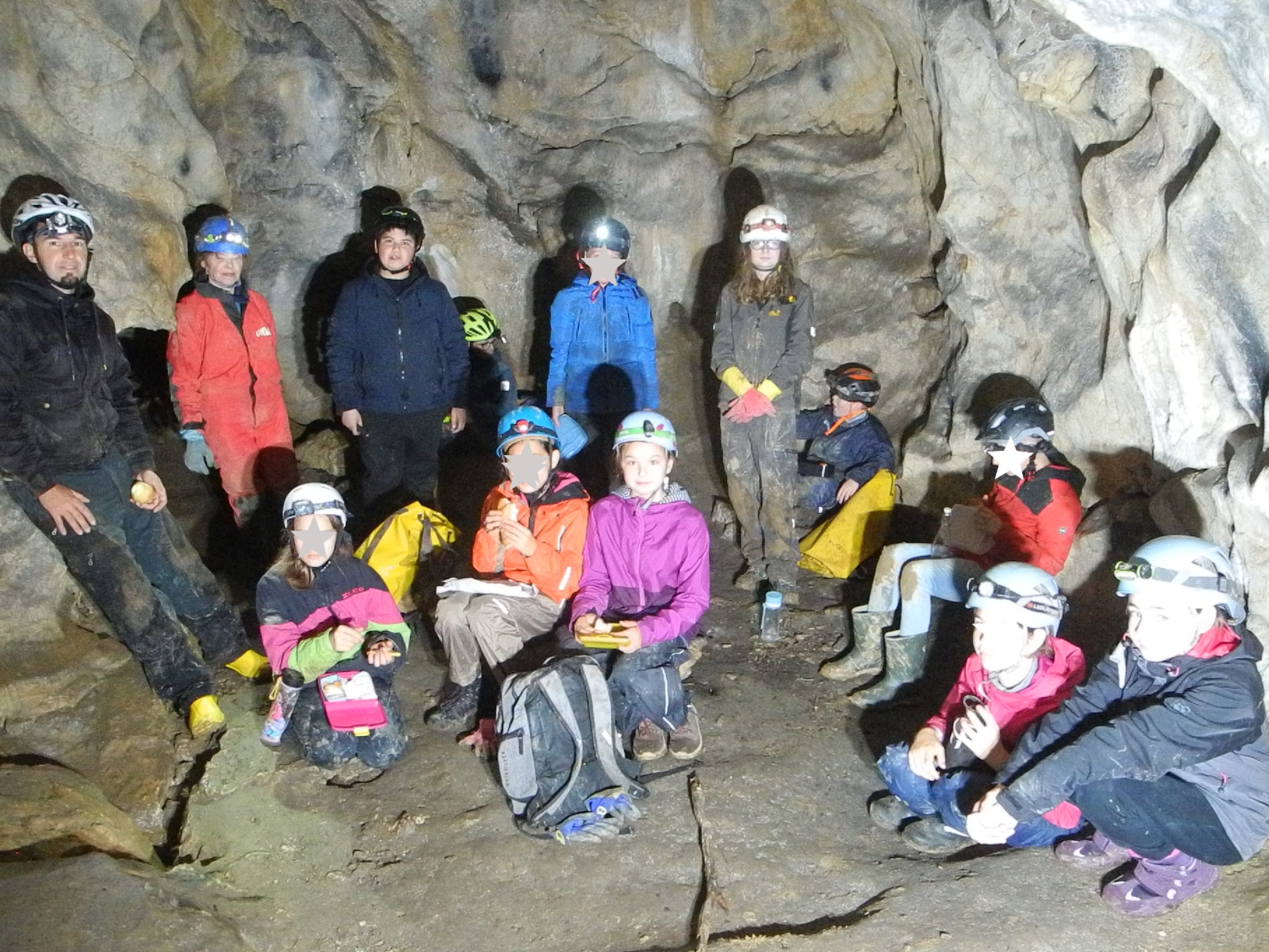 Höhlenwanderung der 5./6. Klasse in Villach Warmbad